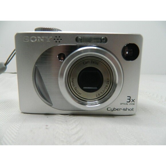 Sony Silver Digital Camera with Accessories - Picture 2 of 10